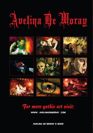 Dracula Greeting Card - Avelina De Moray