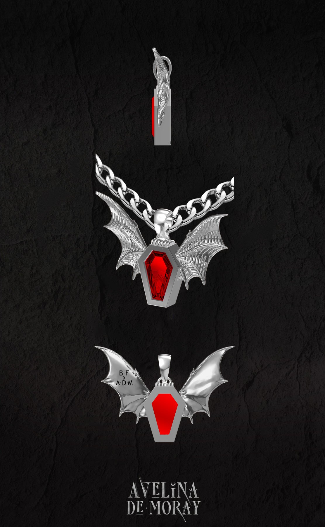 Black Friday Coffin Pendant – Avelina De Moray