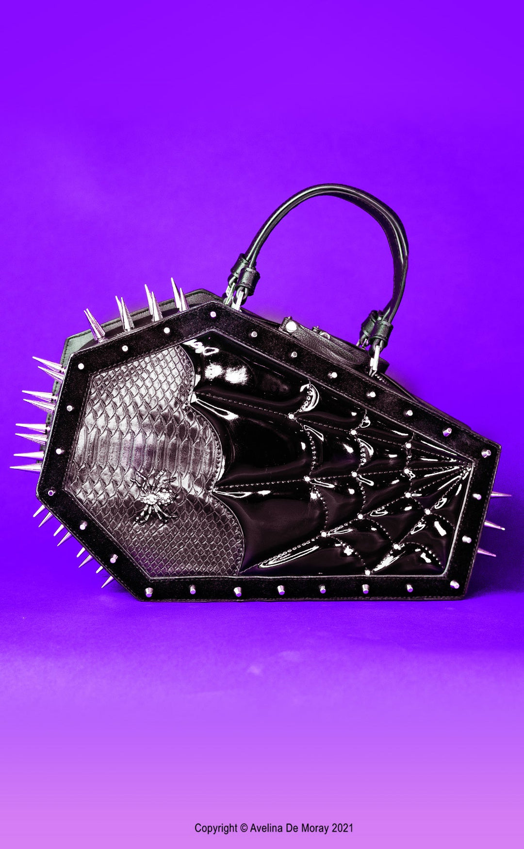 *Blemished* Dani Divine Coffin Handbag