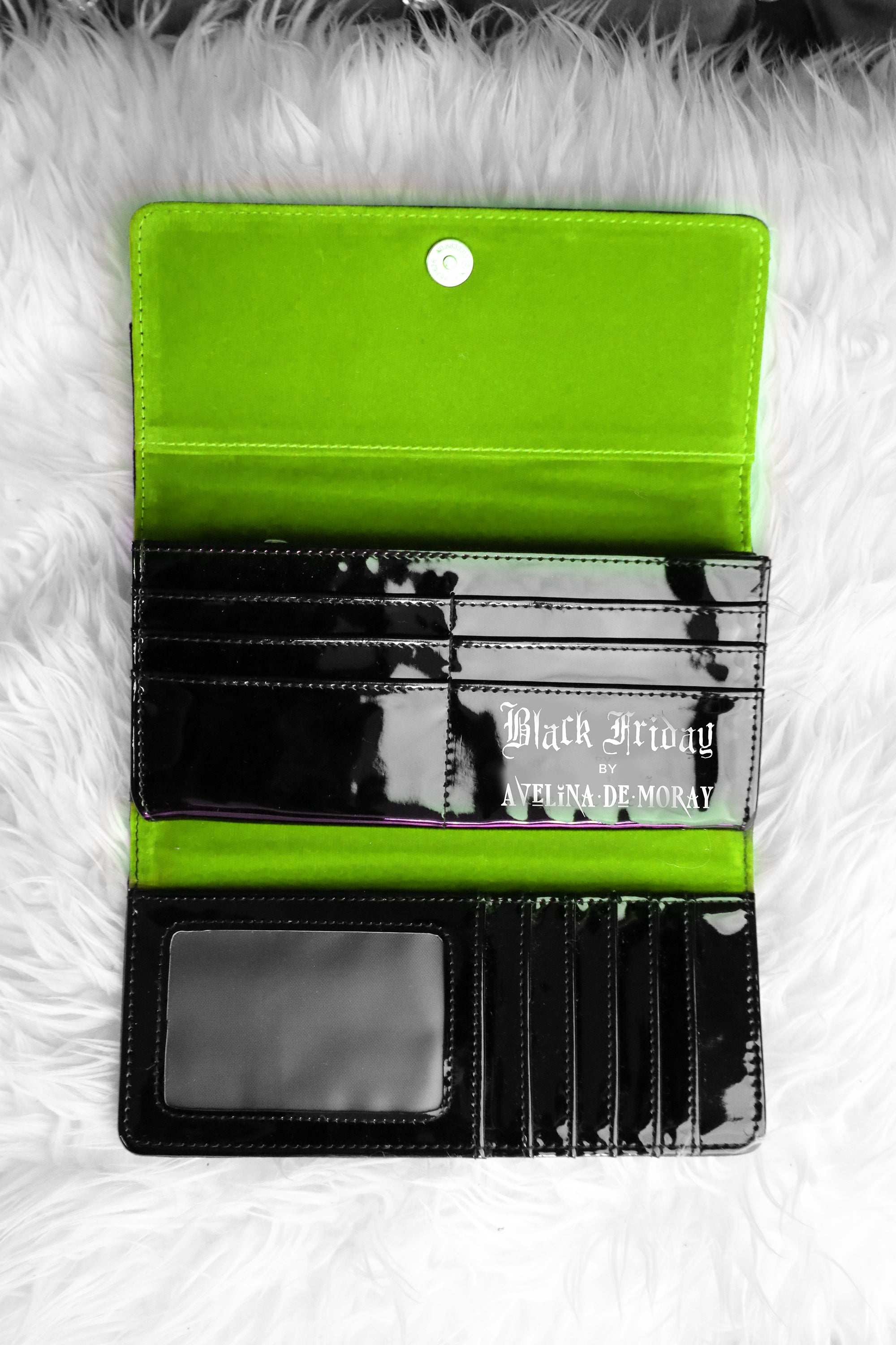 【EUROKENVY®︎ のミドルウォレット】BLACK× GREEN EUROKENVY®︎ のミドルウォレット】BLACK× GREEN