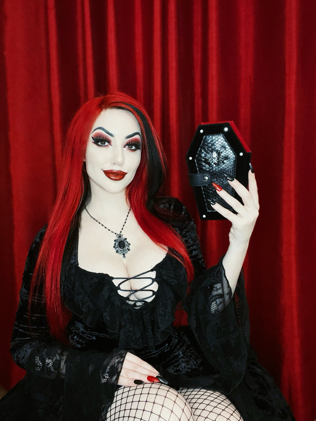 *Blemished* Dani Divine Coffin Wallet