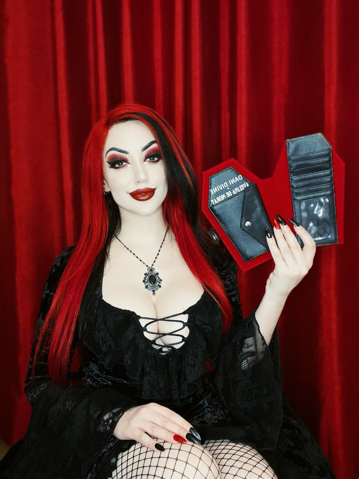 *Blemished* Dani Divine Coffin Wallet