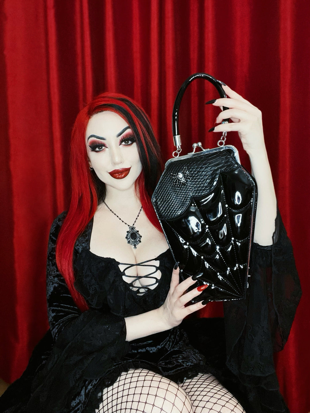 *Blemished* Dani Divine Coffin Purse
