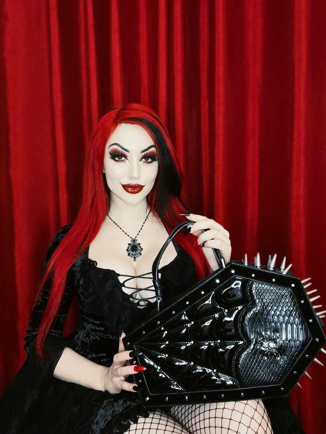*Blemished* Dani Divine Coffin Handbag