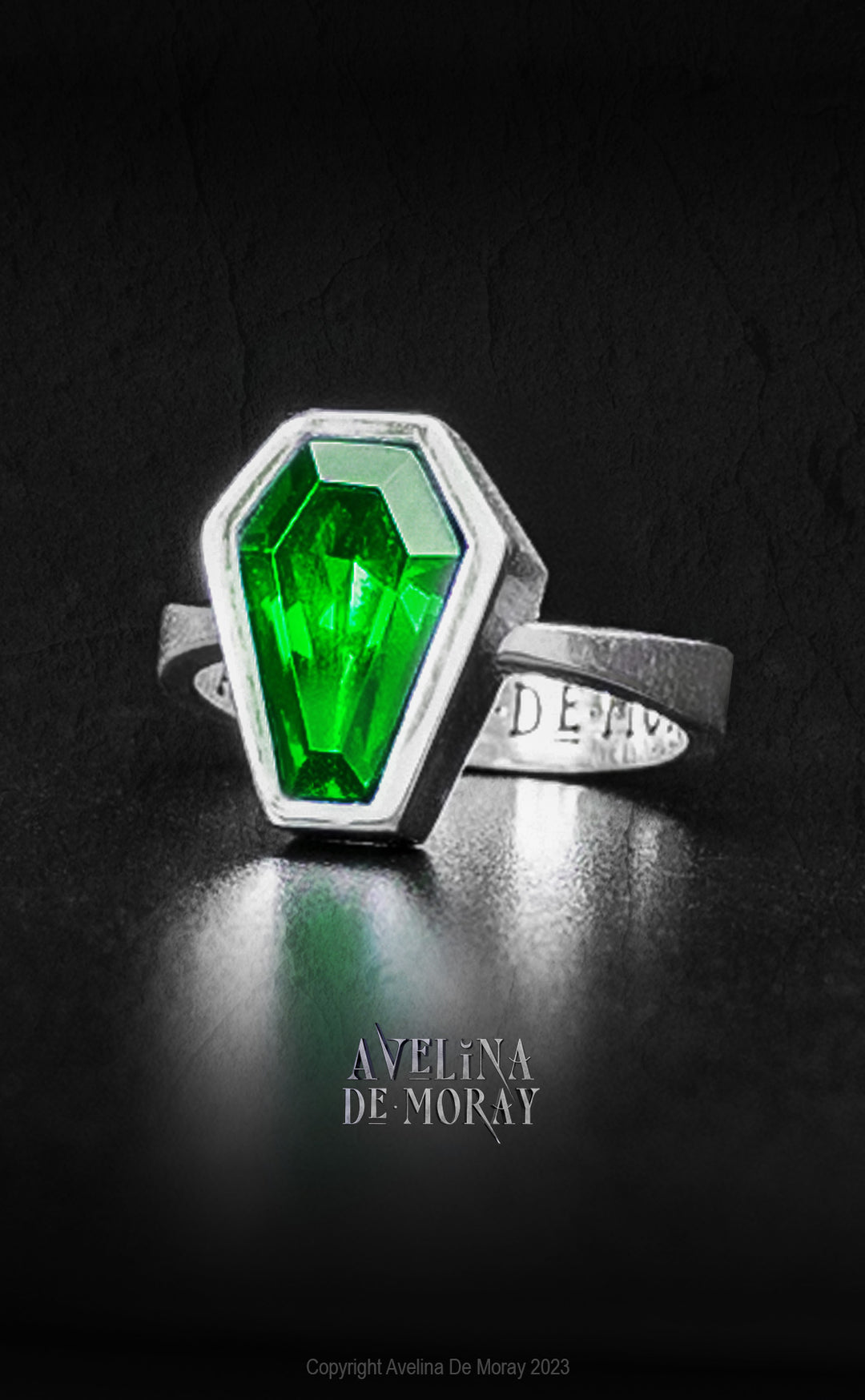 Selene Coffin Ring