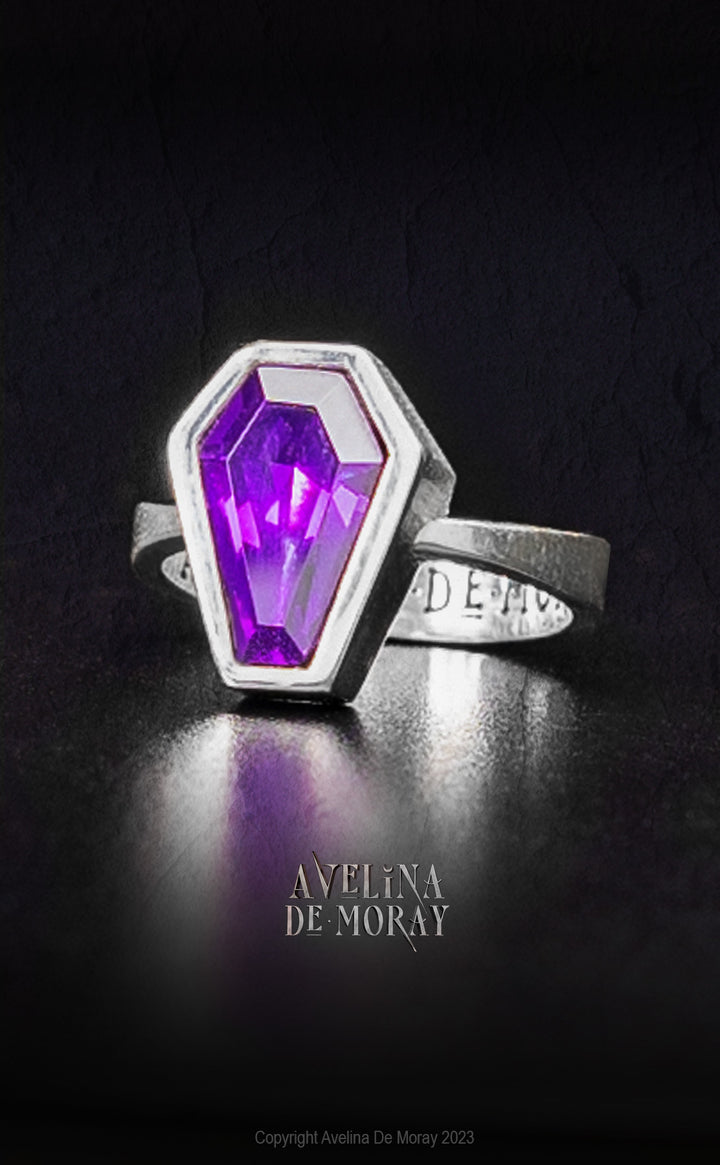 Selene Coffin Ring