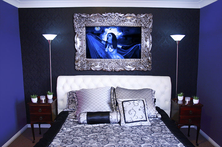 Dead Of The Night Canvas - Avelina De Moray