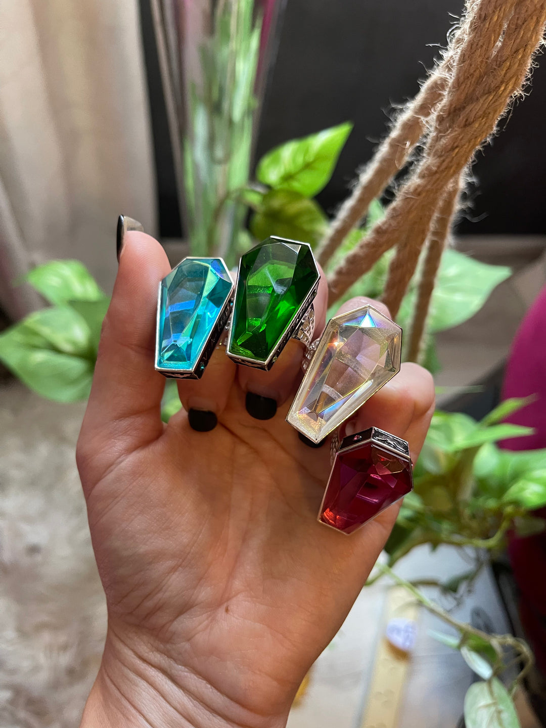 SAMPLE: VAMP ring plated US6