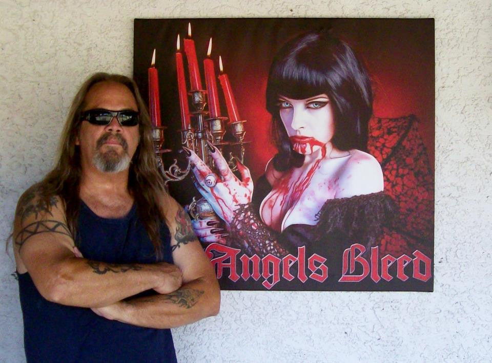 As Angels Bleed Canvas - Avelina De Moray